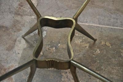 Italian 1950s Brass Cocktail Table