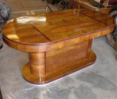 Italian 1950s Walnut Table