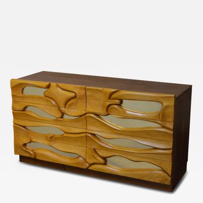 Italian 1960s Sculptural Chest of Drawers