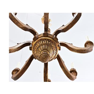 Italian 19th Century Giltwood Chandelier