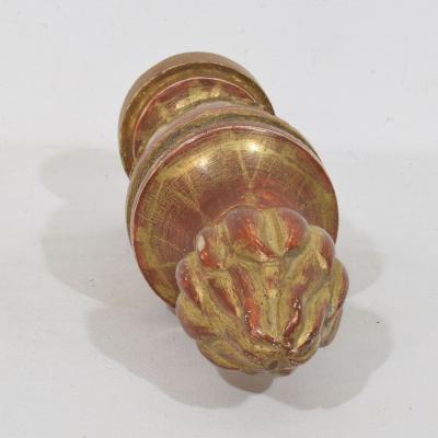 Italian 19th Century Neoclassical Carved Giltwood Finial Ornaments