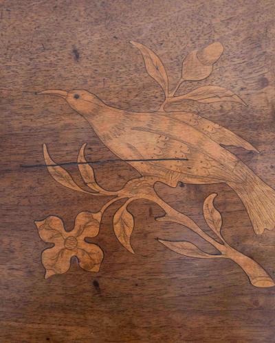 Italian 19th Century Rolo Inlaid Center Table