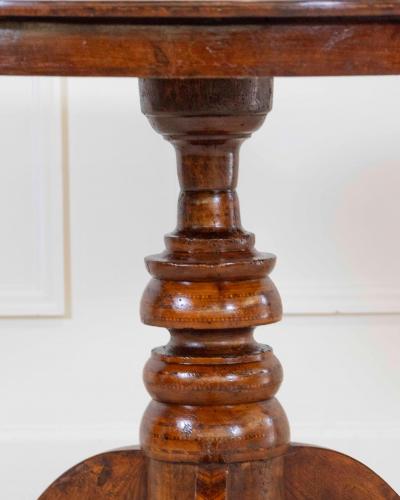 Italian 19th Century Round Inlaid Table