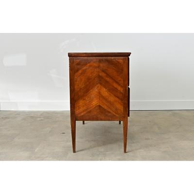 Italian 19th Century Two drawer Inlay Commode