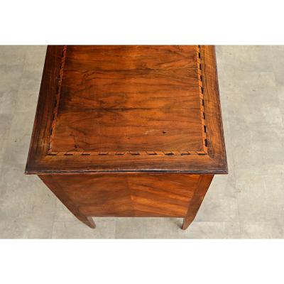 Italian 19th Century Two drawer Inlay Commode