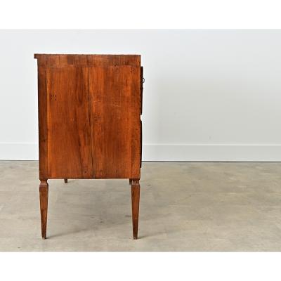 Italian 19th Century Two drawer Inlay Commode