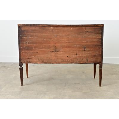 Italian 19th Century Two drawer Inlay Commode