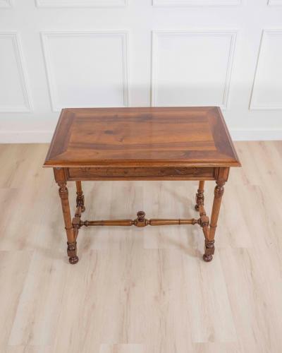 Italian 19th Century Walnut Writing Table
