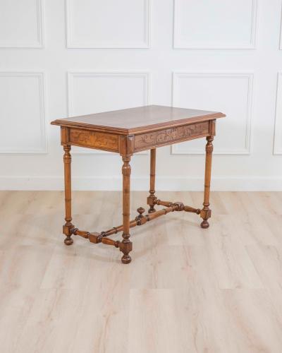 Italian 19th Century Walnut Writing Table