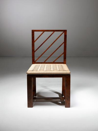 Italian 30s Burl Chair