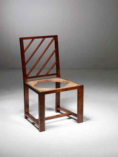 Italian 30s Burl Chair