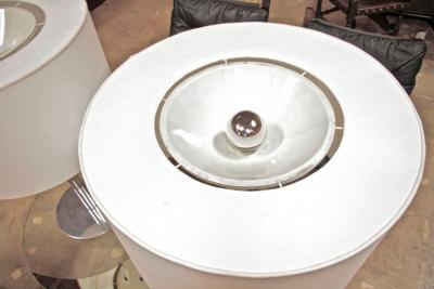 Italian 50s Steel Lights