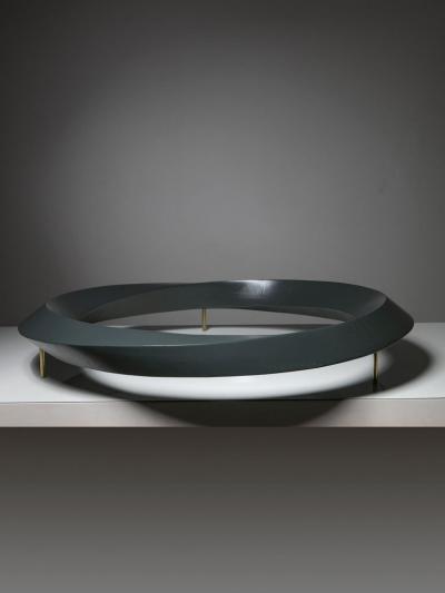 Italian 60s Abstract Wood Scupture