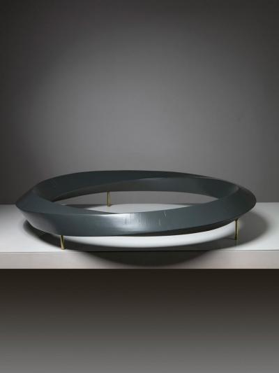 Italian 60s Abstract Wood Scupture