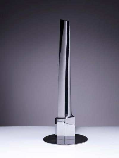 Italian 70s Steel Sculpture