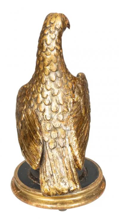 Italian 8th Century Giltwood Figure Of An Eagle