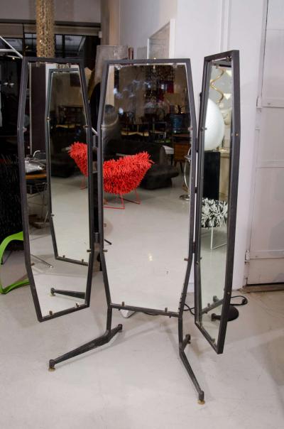 Italian Adjustable Three Way Mirror