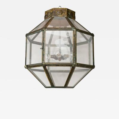 Italian Antiqued Brass Lantern Multiples Available
