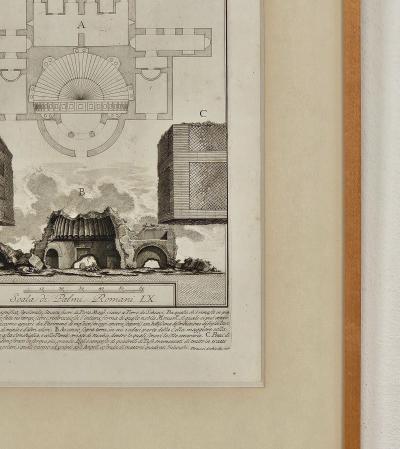Italian Architectural Engraving circa 1800