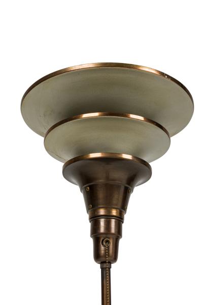 Italian Art Deco 3 Tier Torchiere Floor Lamp