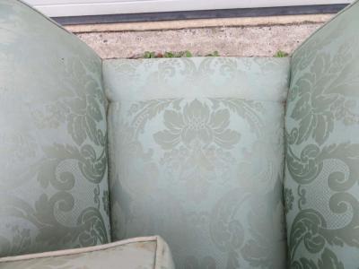 Italian Art Deco Lounge Armchair Attributed to Guglielmo Ulrich circa 1940s