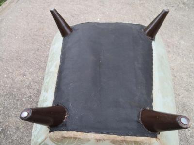 Italian Art Deco Lounge Armchair Attributed to Guglielmo Ulrich circa 1940s