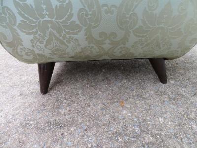 Italian Art Deco Lounge Armchair Attributed to Guglielmo Ulrich circa 1940s