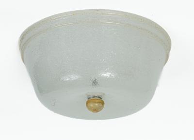 Italian Art Deco Pulegoso Flushmount 1940 s 5 Available