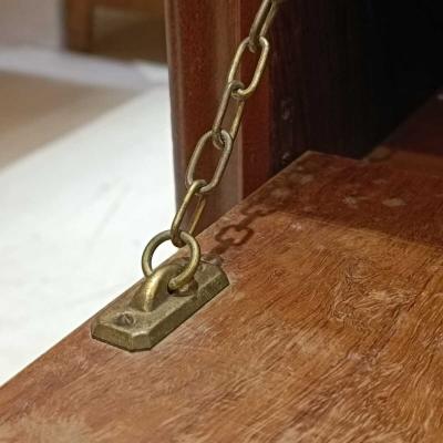 Italian Art Deco rosewood side tables