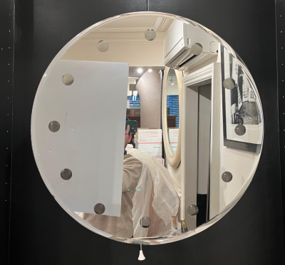 Italian Backlit Bathroom Circular Mirror