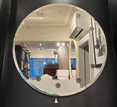 Italian Backlit Bathroom Circular Mirror