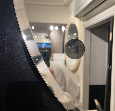Italian Backlit Bathroom Circular Mirror