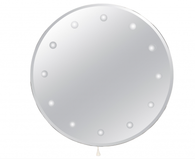 Italian Backlit Bathroom Circular Mirror