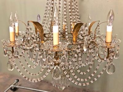 Italian Baltic Style Beaded Chandelier