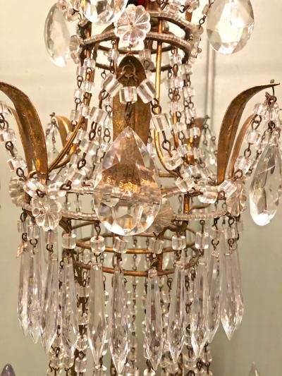 Italian Baltic Style Beaded Chandelier
