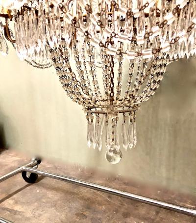 Italian Baltic Style Beaded Chandelier