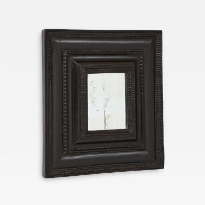 Italian Baroque Ebonized Walnut Guilloch Frame