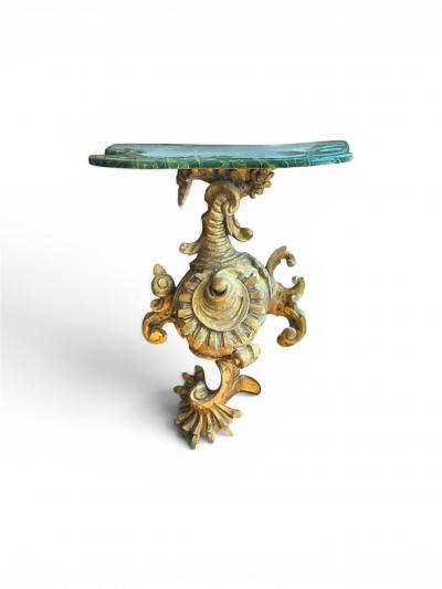 Italian Baroque Giltwood Console