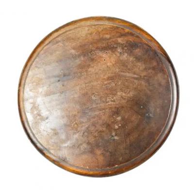 Italian Baroque Style Walnut Candlestand