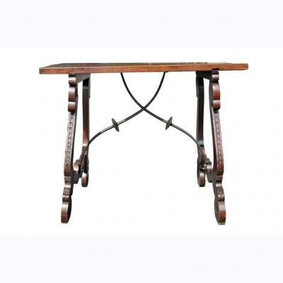 Italian Baroque Style Walnut Table