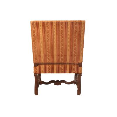 Italian Baroque Walnut Armchair Circa 18th Century