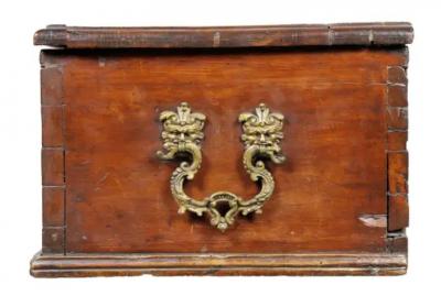 Italian Baroque Walnut Box