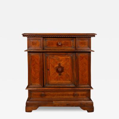 Italian Baroque Walnut Credenza