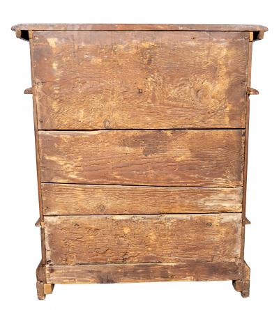 Italian Baroque Walnut Credenza