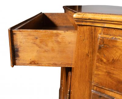 Italian Baroque Walnut Side Cabinet