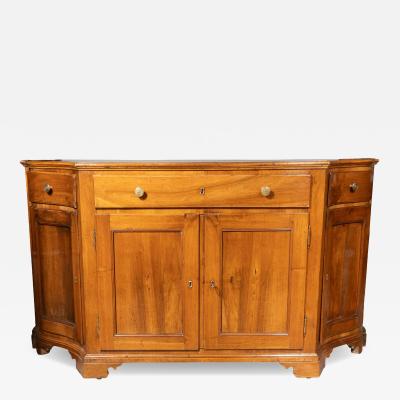 Italian Baroque Walnut Side Cabinet
