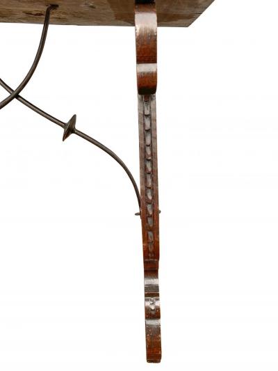 Italian Baroque Walnut Side Table