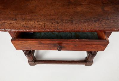 Italian Baroque Walnut Table