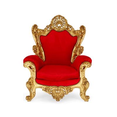 Italian Baroque style three piece upholstery and giltwood seating suite