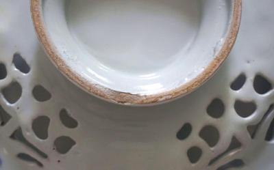 Italian Blue and White Maiolica Tazza Savona circa 1690